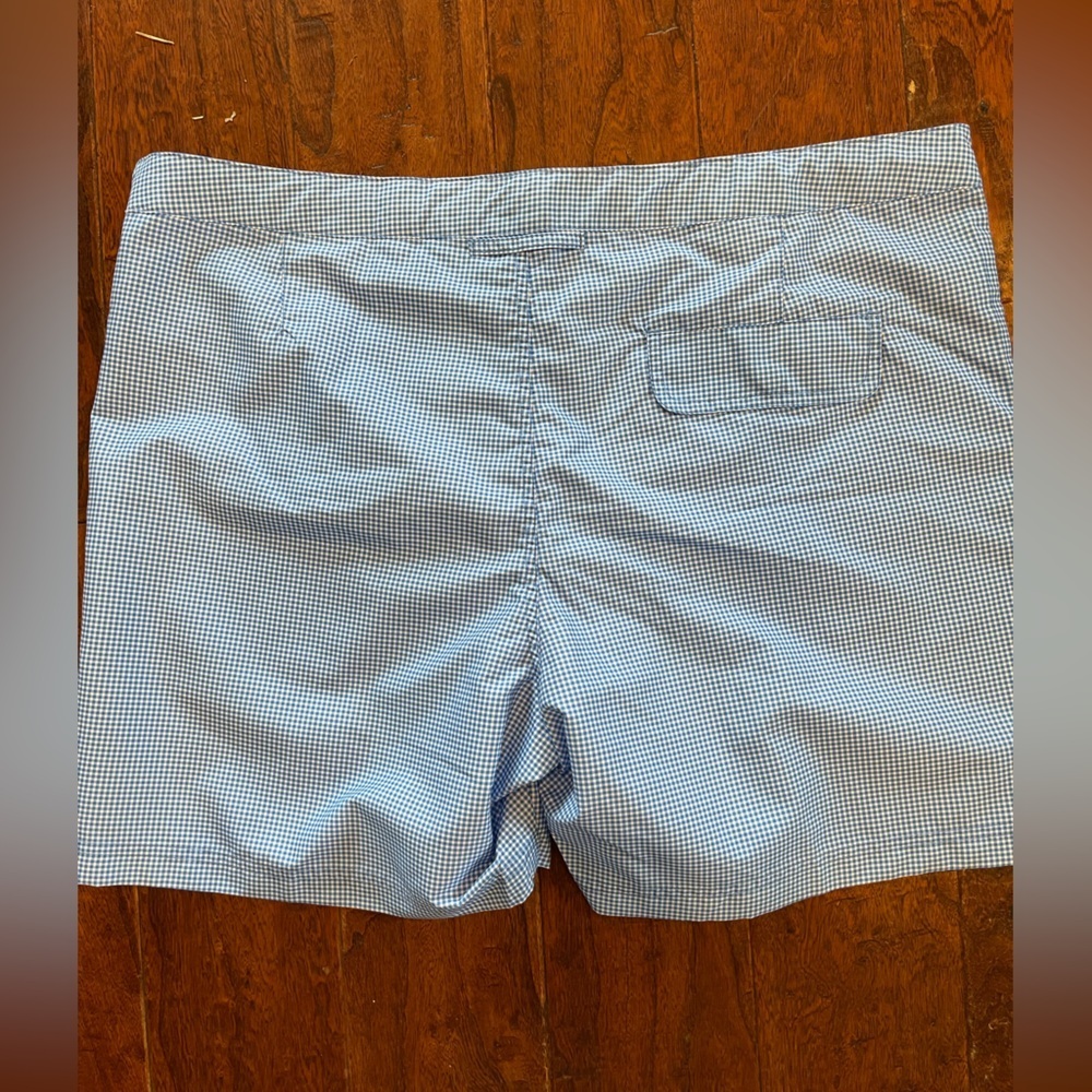 NWT Mens Ibiza ocean club swim shorts blue gingham size 38 - Picture 6 of 9